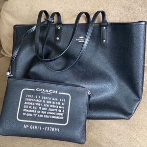 Coach Reversible City Tote